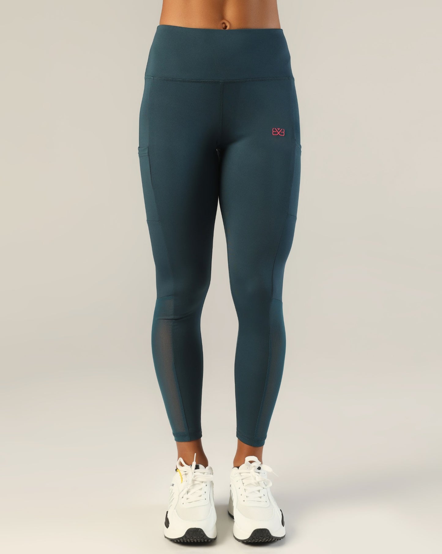 Everyday High-Rise Tights - Airforce blue