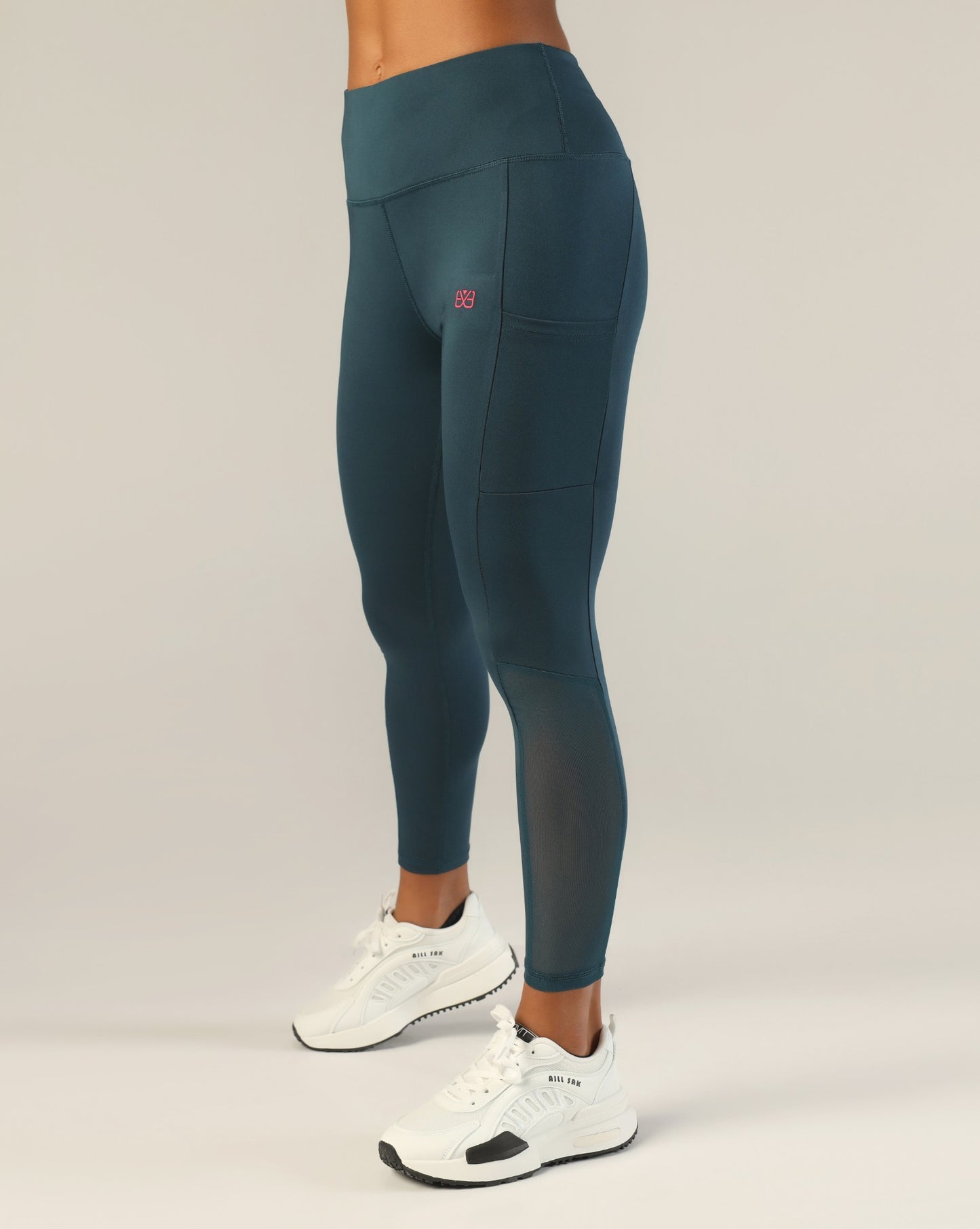 Everyday High-Rise Tights - Airforce blue