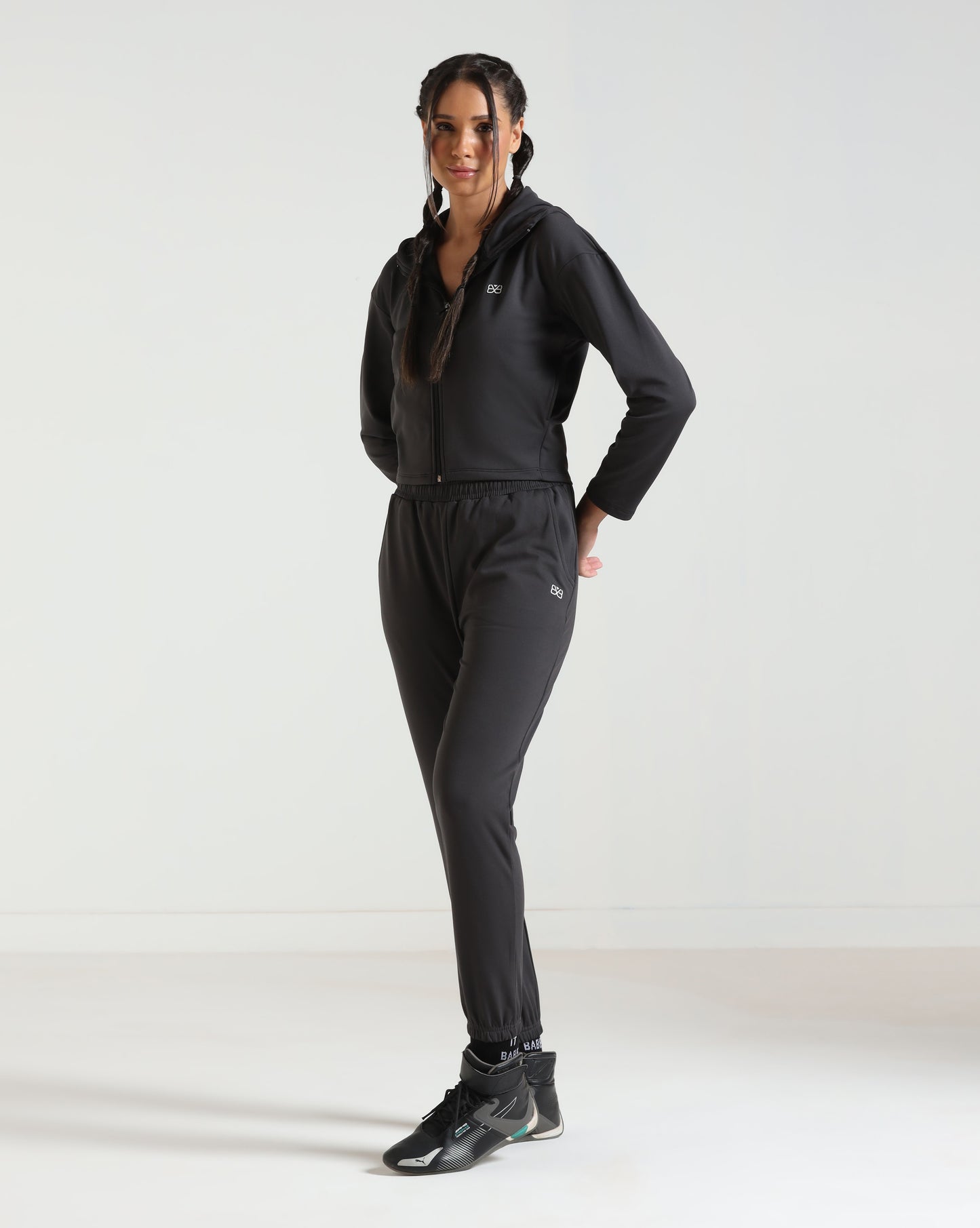 LoungeEase Hoodie - Black