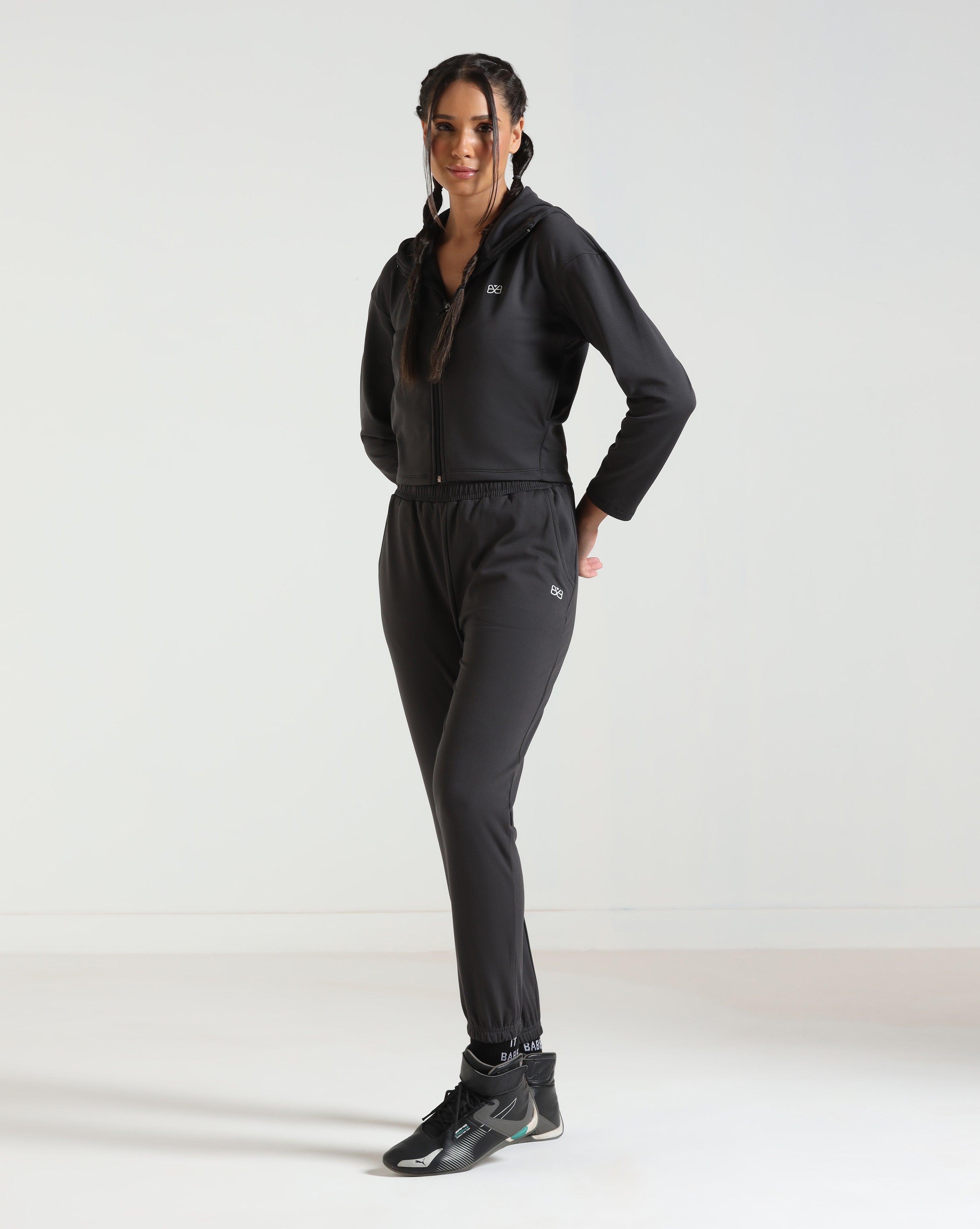 LoungeEase Hoodie - Black