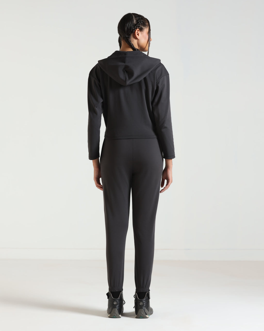 LoungeEase Hoodie - Black
