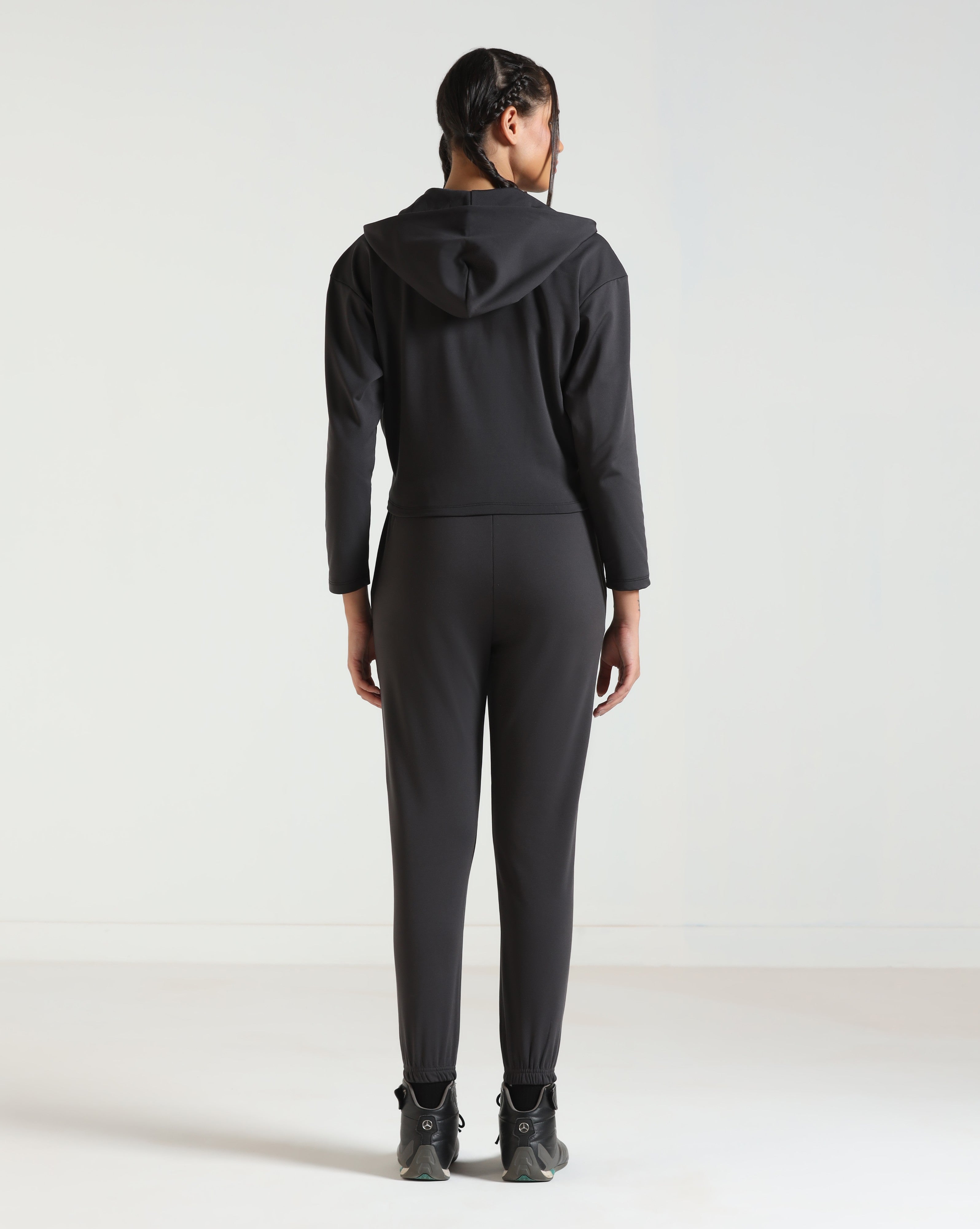 LoungeEase Hoodie - Black