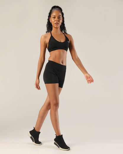 Timeless V-Neck Bralette - Black