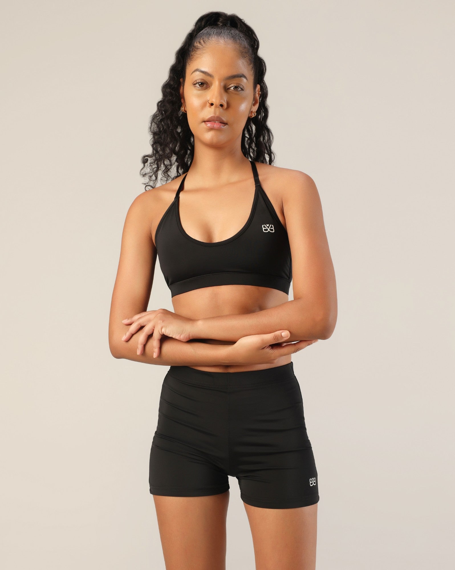 Timeless V-Neck Bralette - Black