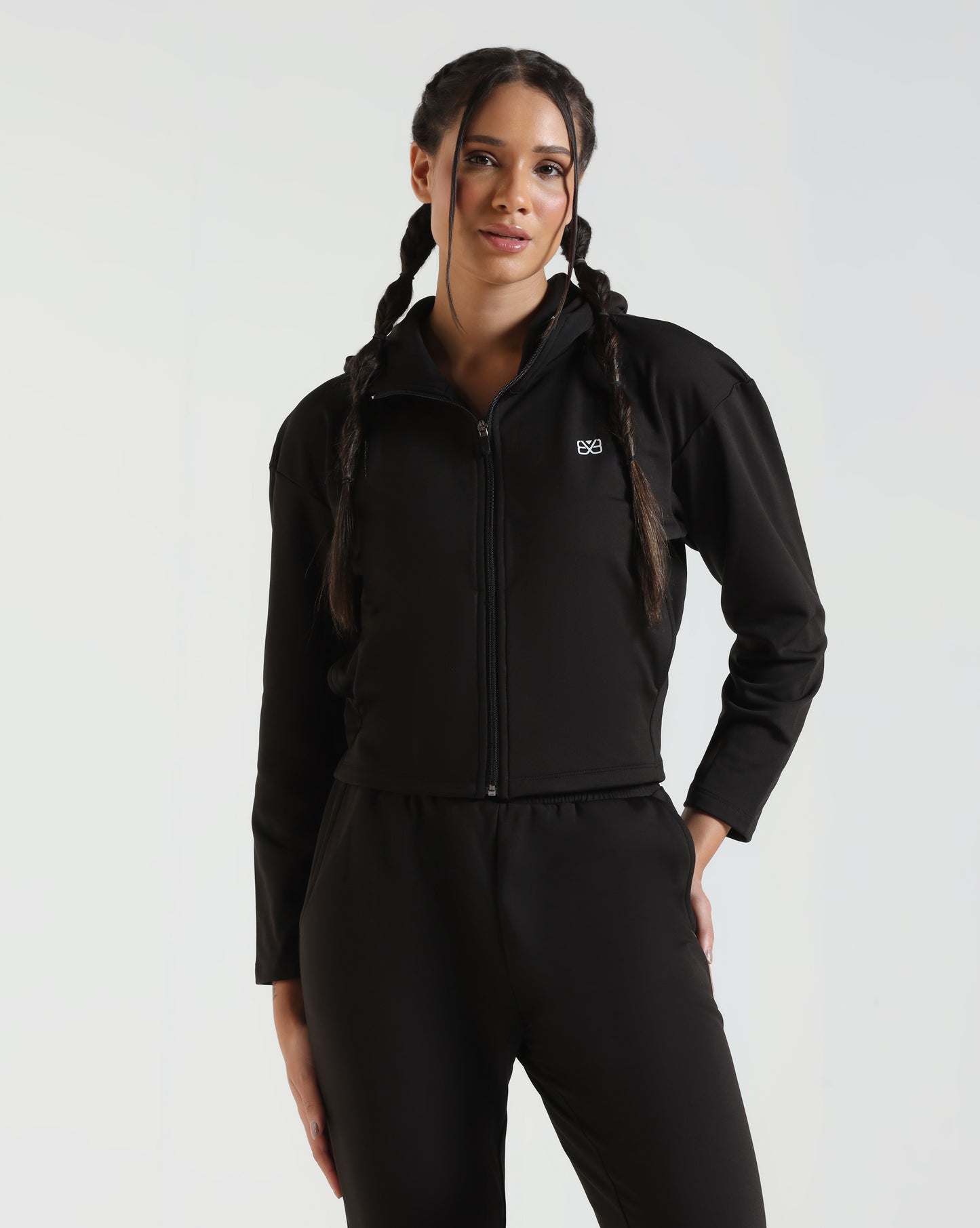 LoungeEase Hoodie - Black