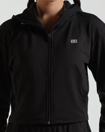 LoungeEase Hoodie - Black