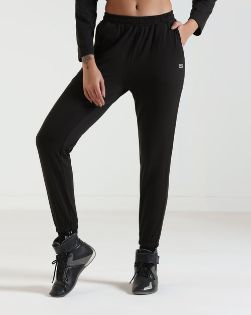LoungeEase Joggers - Black