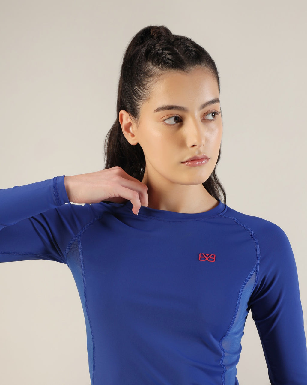 Go-To Long Sleeve Top -  Royal blue