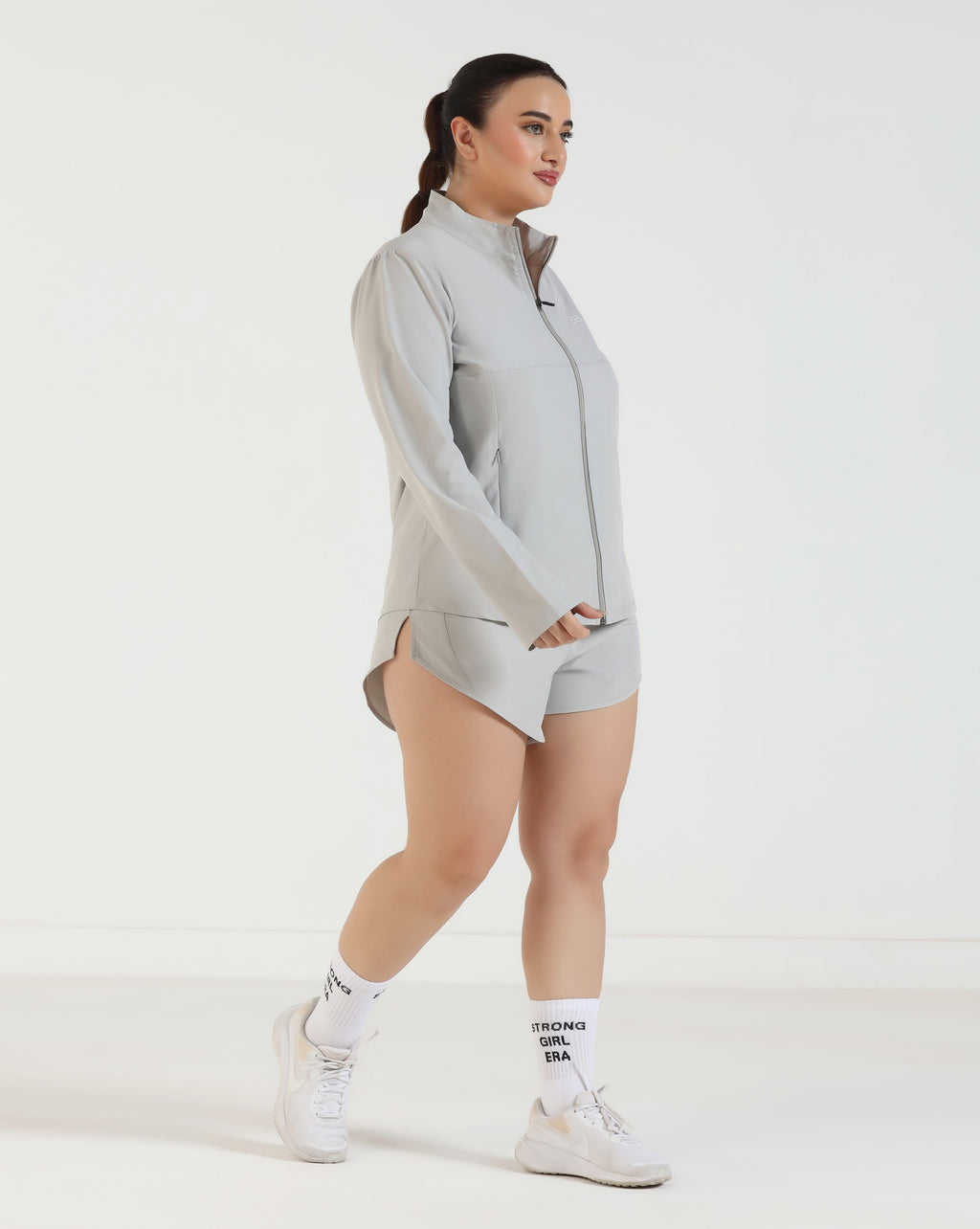 AeroShield Shorts - Light Grey
