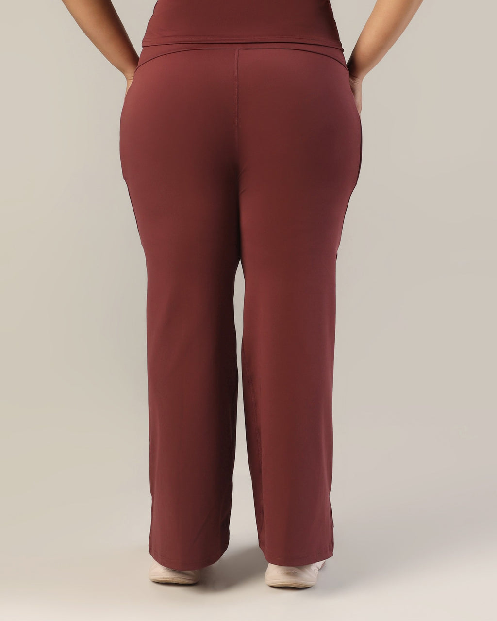 FlowTwist Leggings - Wine