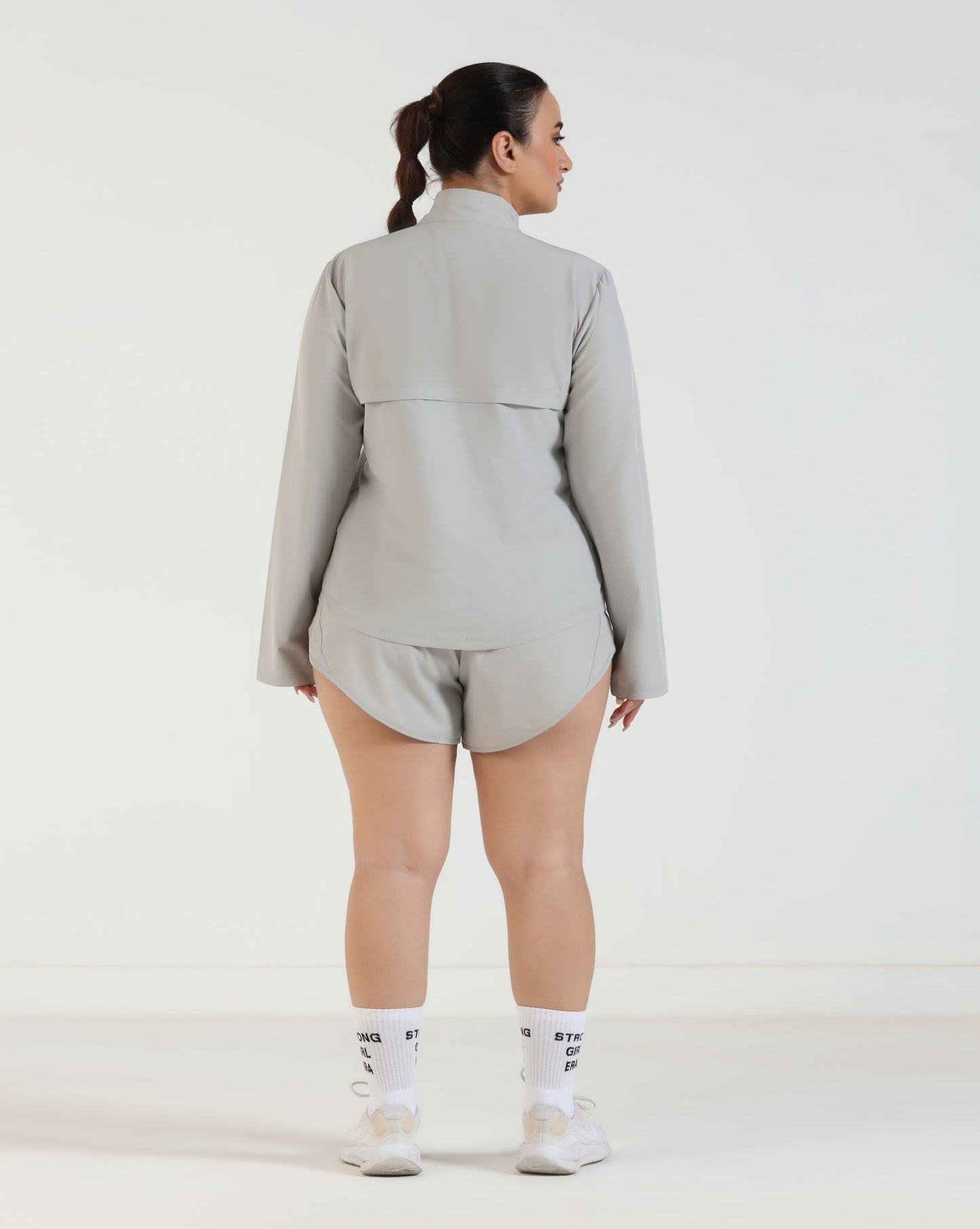 AeroShield Shorts - Light Grey