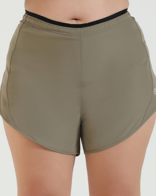 AeroShield Shorts - Rice Grey
