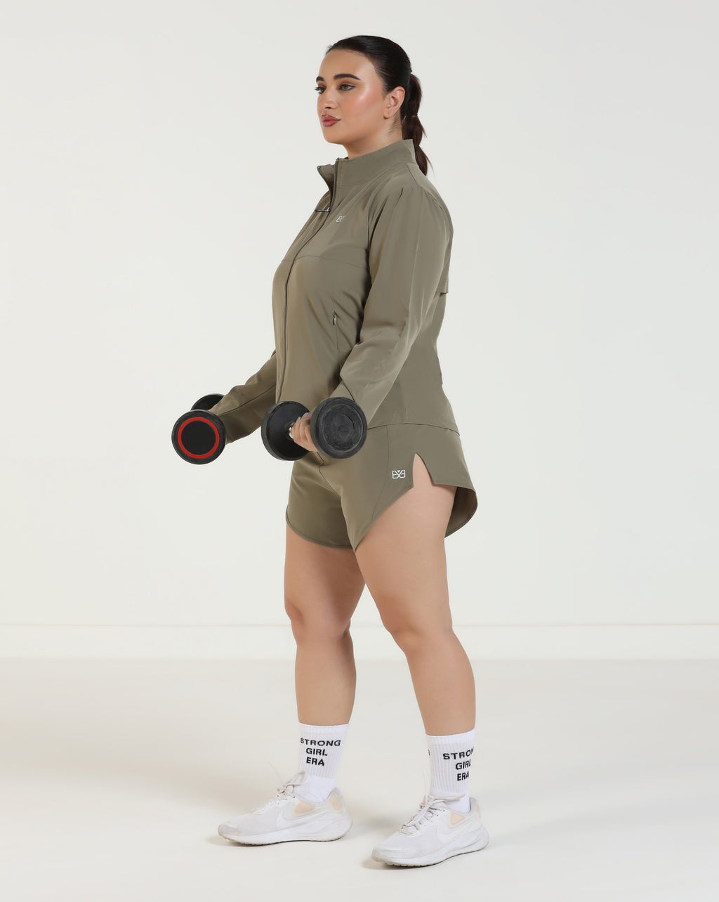 AeroShield Shorts - Rice Grey