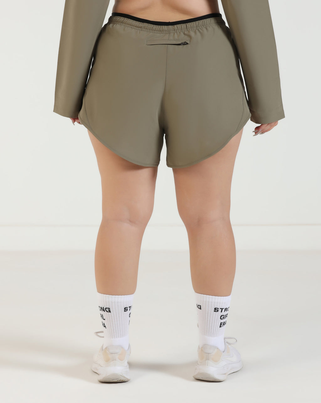 AeroShield Shorts - Rice Grey