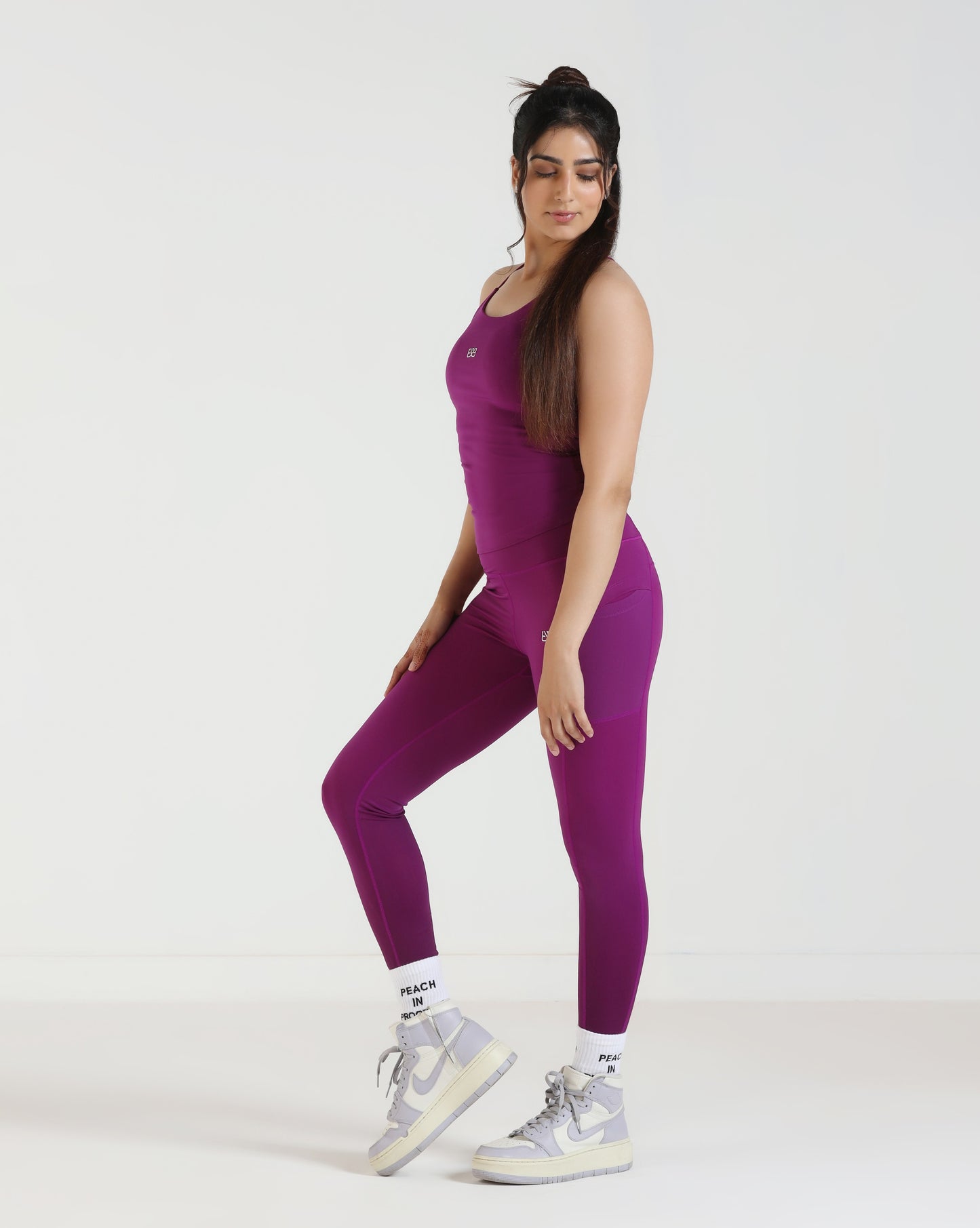 FadeFlow Leggings - Dark Purple
