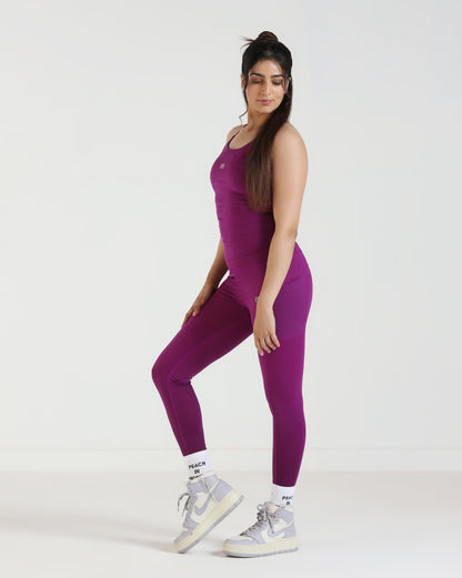 FadeFlow Leggings - Dark Purple