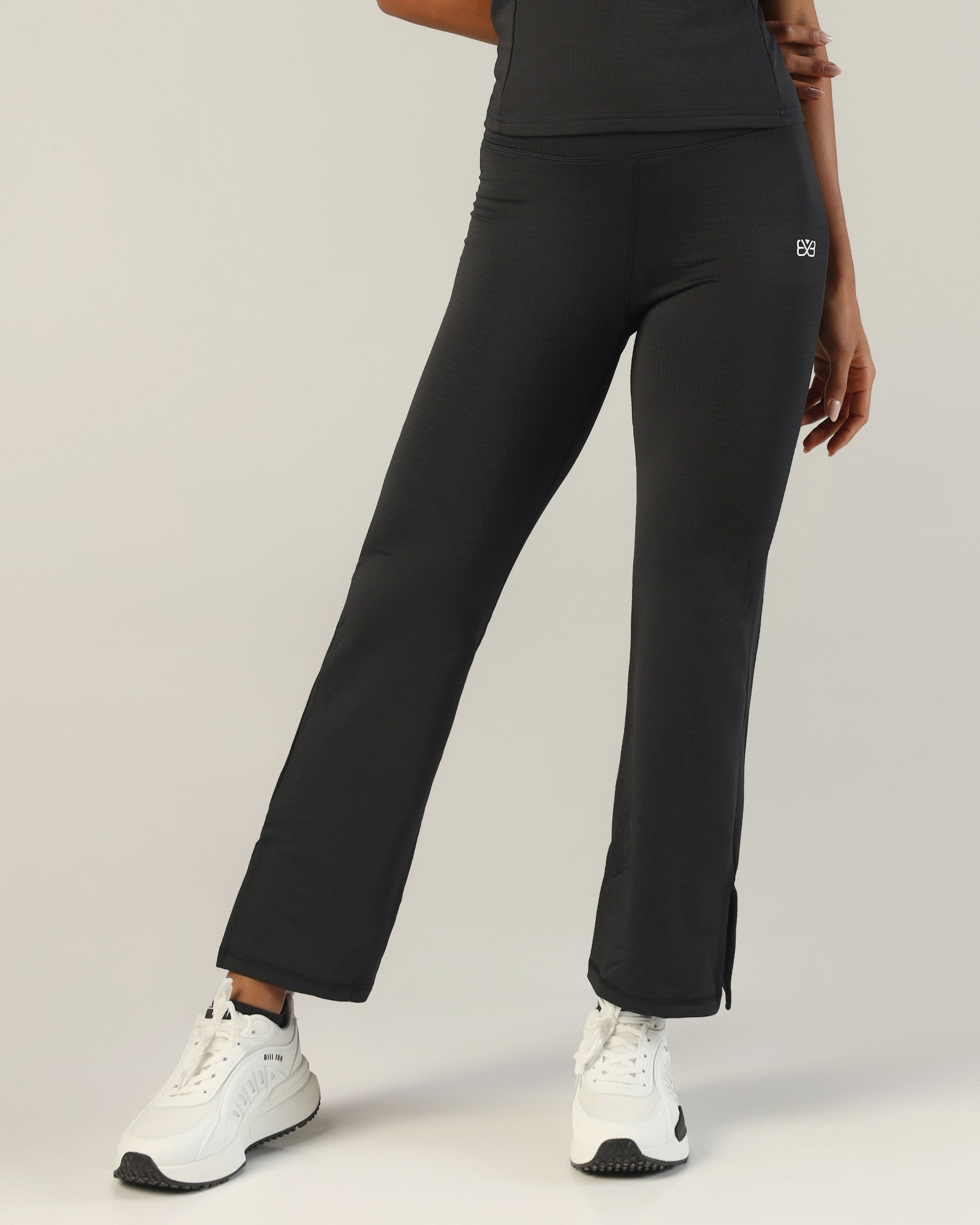 Everyday Flared Pants - Navy blue