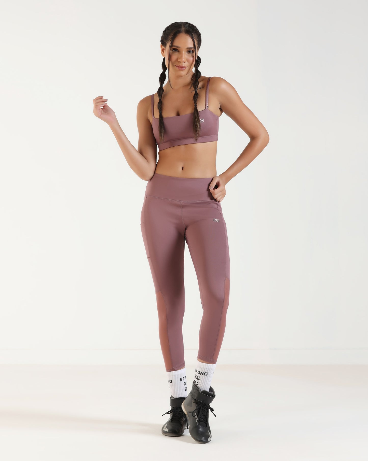 Everyday High-Rise Tights - Pink