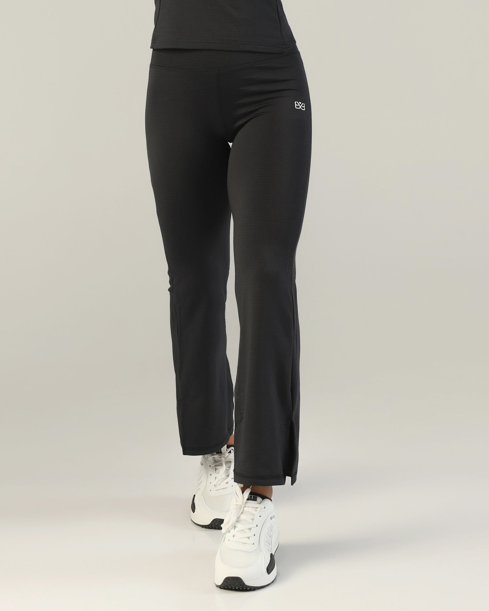 Everyday Flared Pants - Navy blue