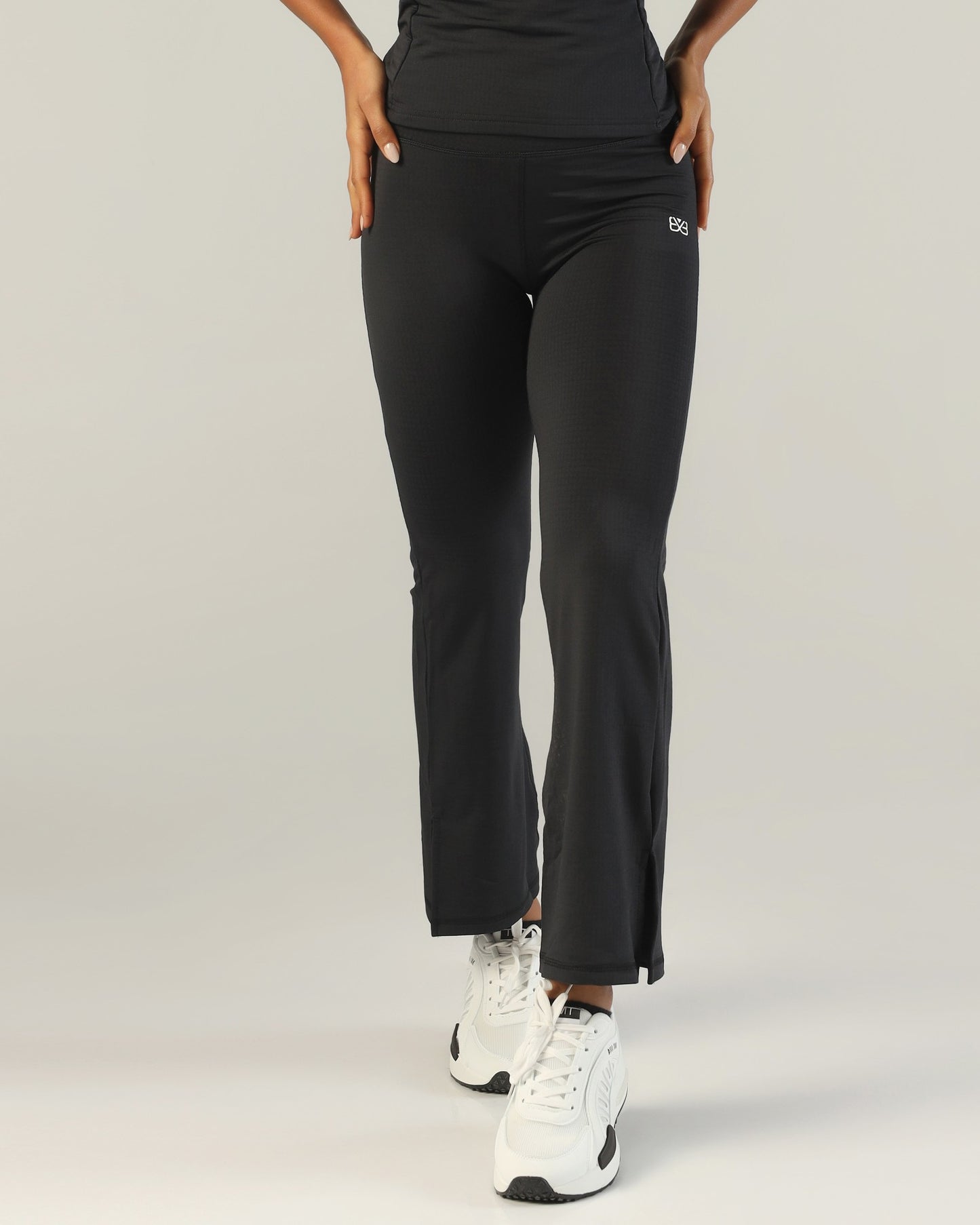 Everyday Flared Pants - Navy blue