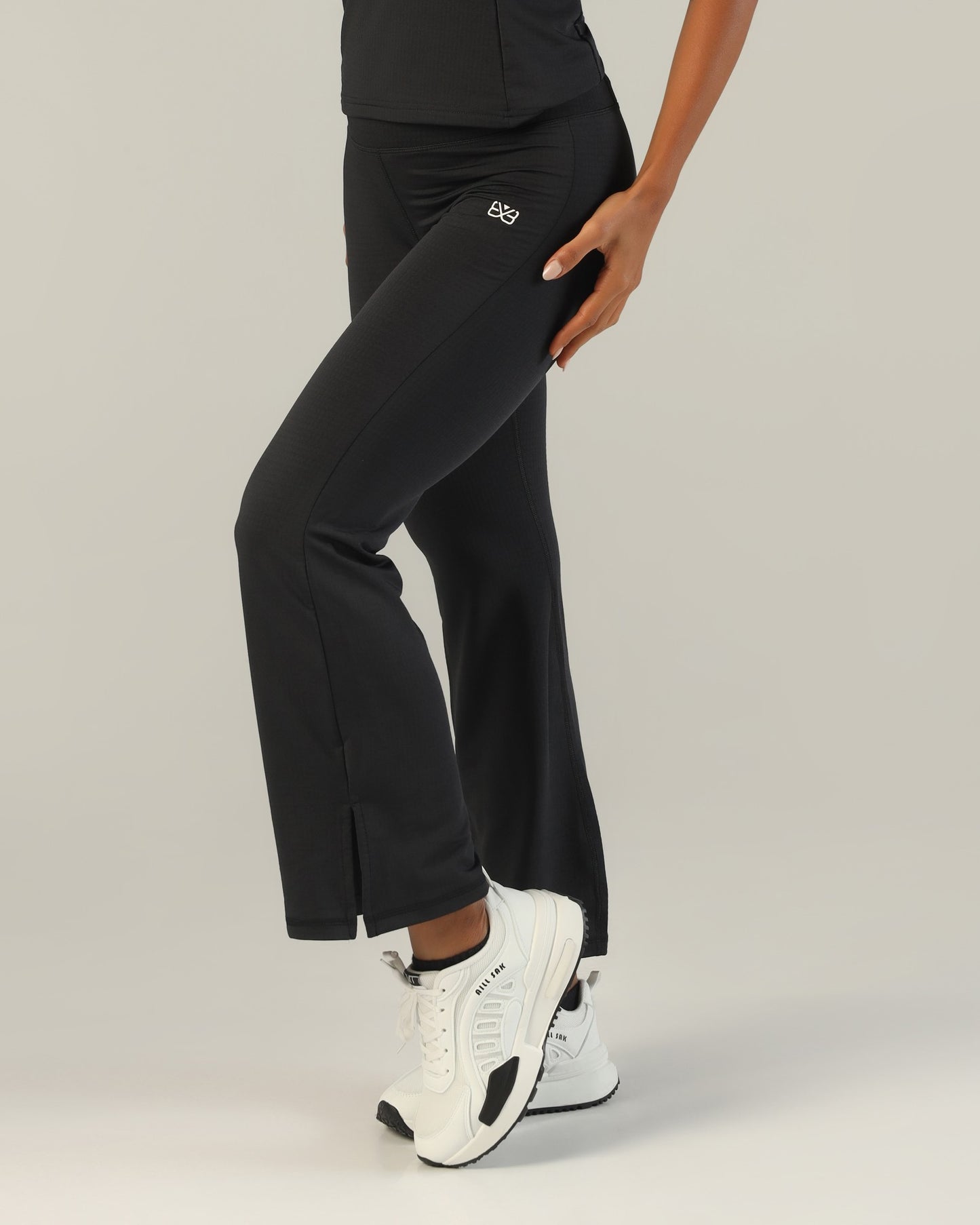 Everyday Flared Pants - Navy blue