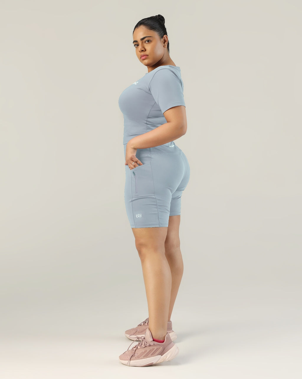 Stride Shorts - Sky Blue