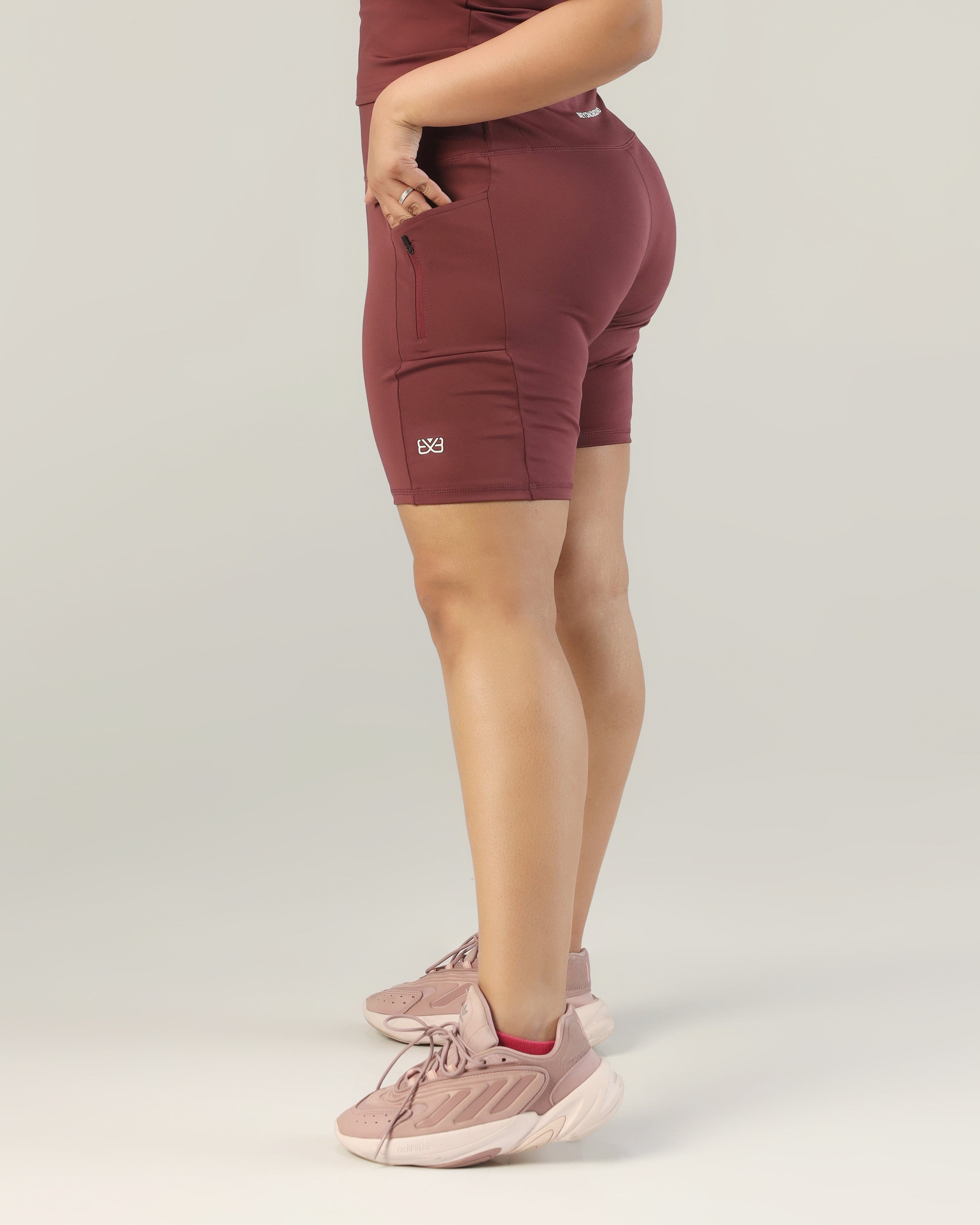 Stride Shorts - Wine