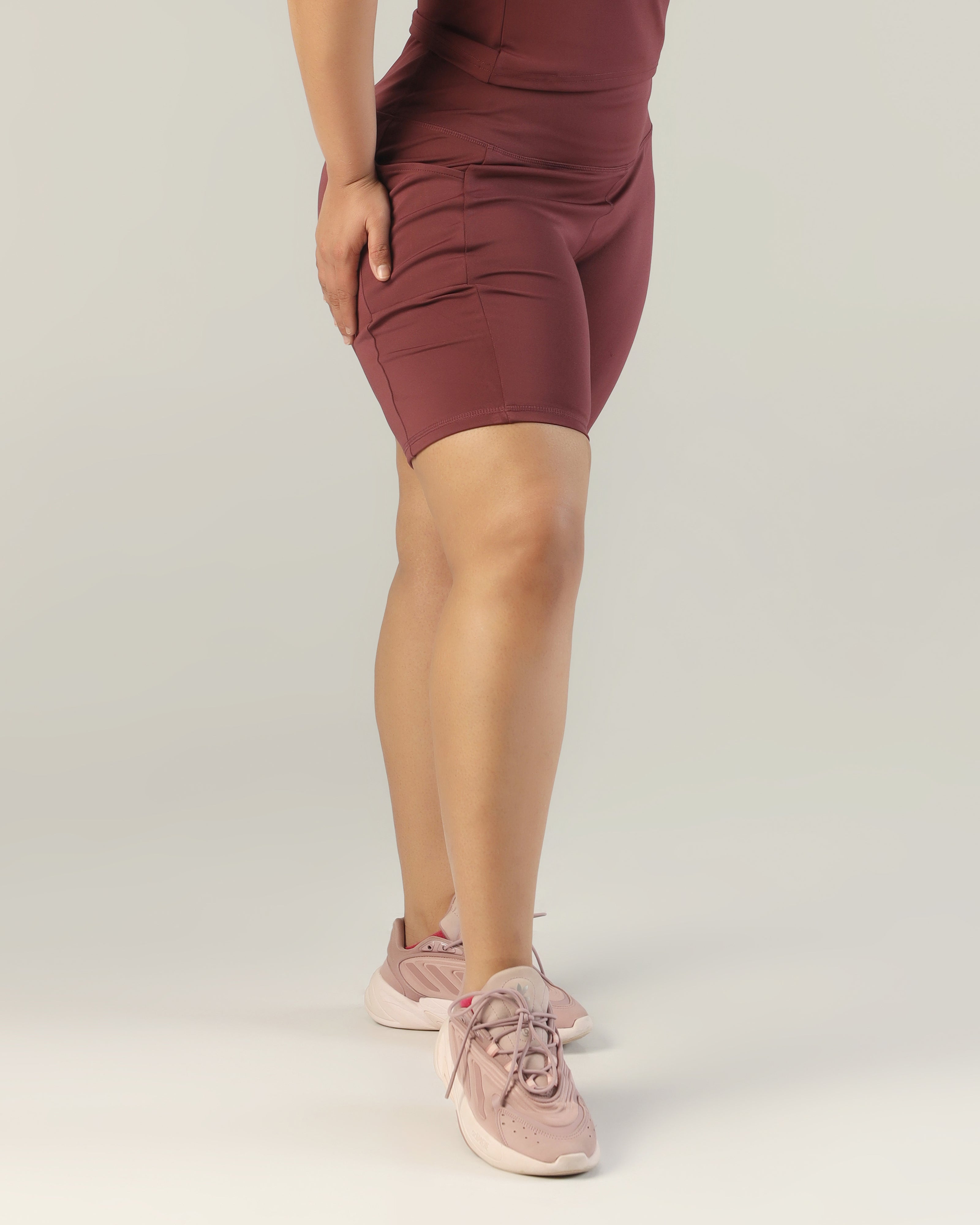 Stride Shorts - Wine