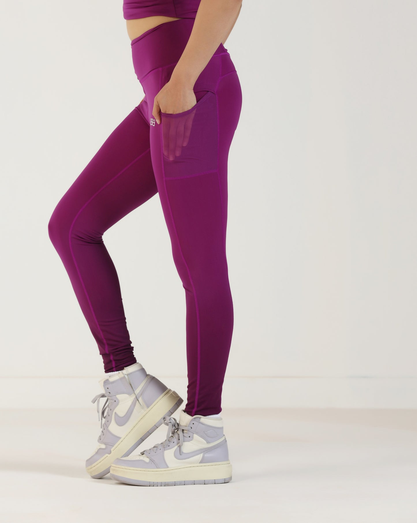 FadeFlow Leggings - Dark Purple