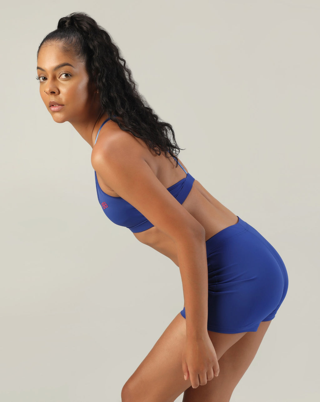 Timeless V-Neck Bralette - Royal Blue