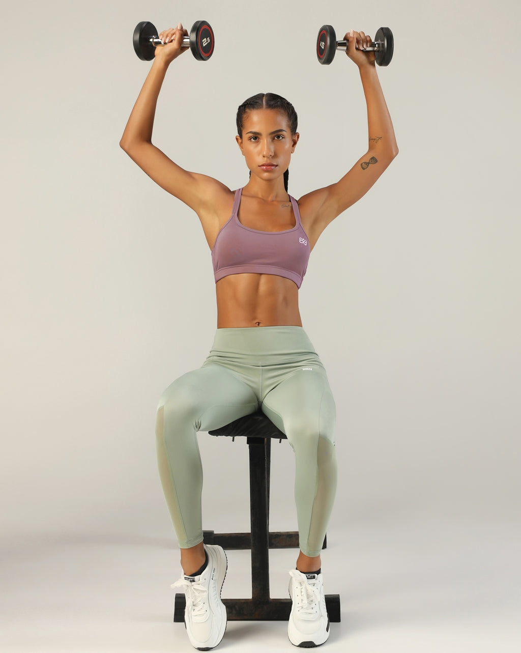 Crossover Bra - Pink