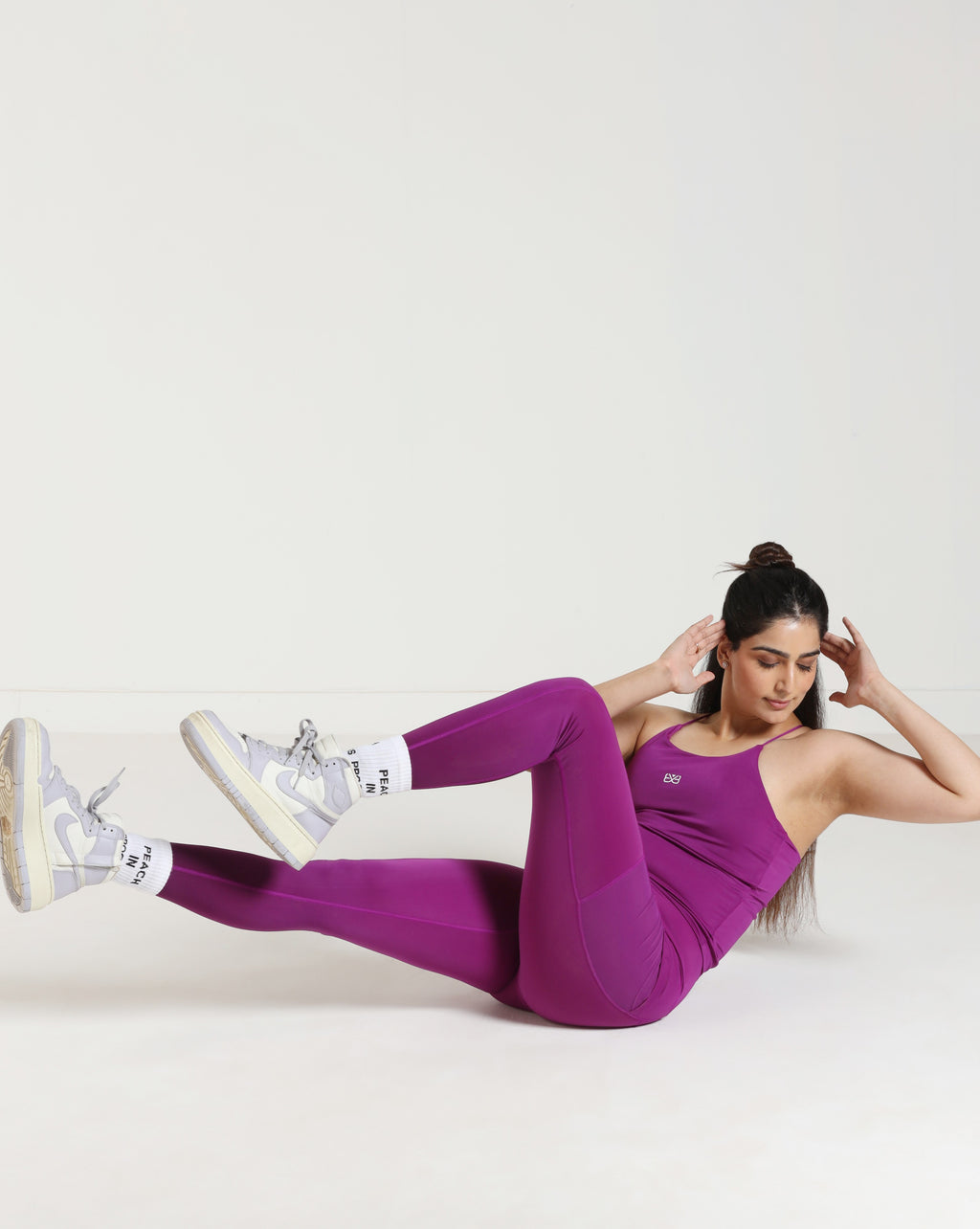 FadeFlow Leggings - Dark Purple