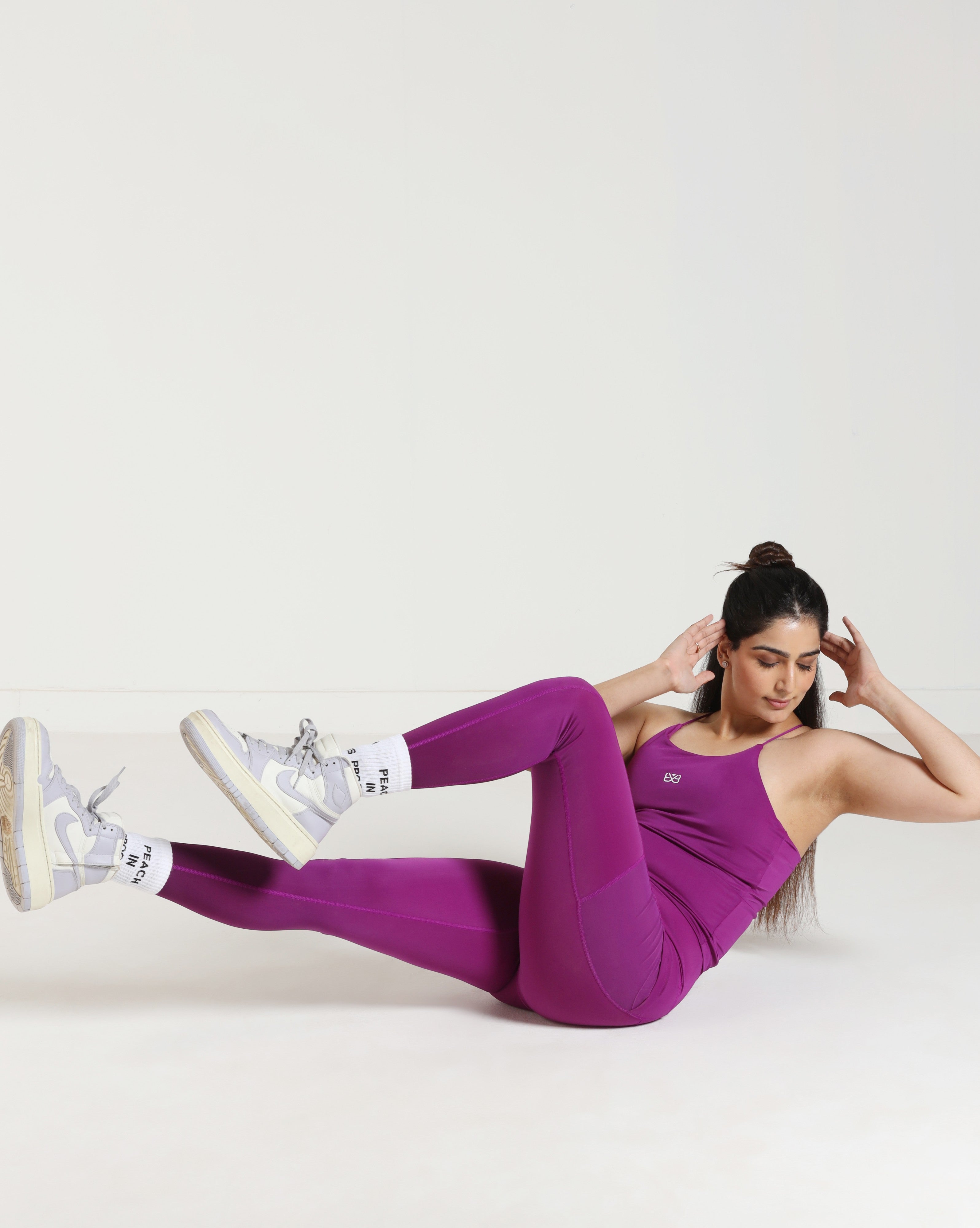 FadeFlow Leggings - Dark Purple