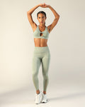 Go-To Twisted Sports Bra - Pista