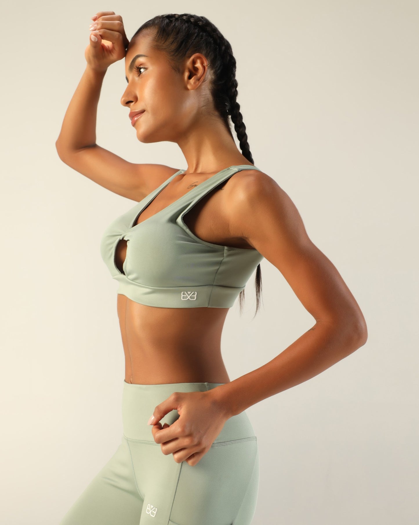 Go-To Twisted Sports Bra - Pista