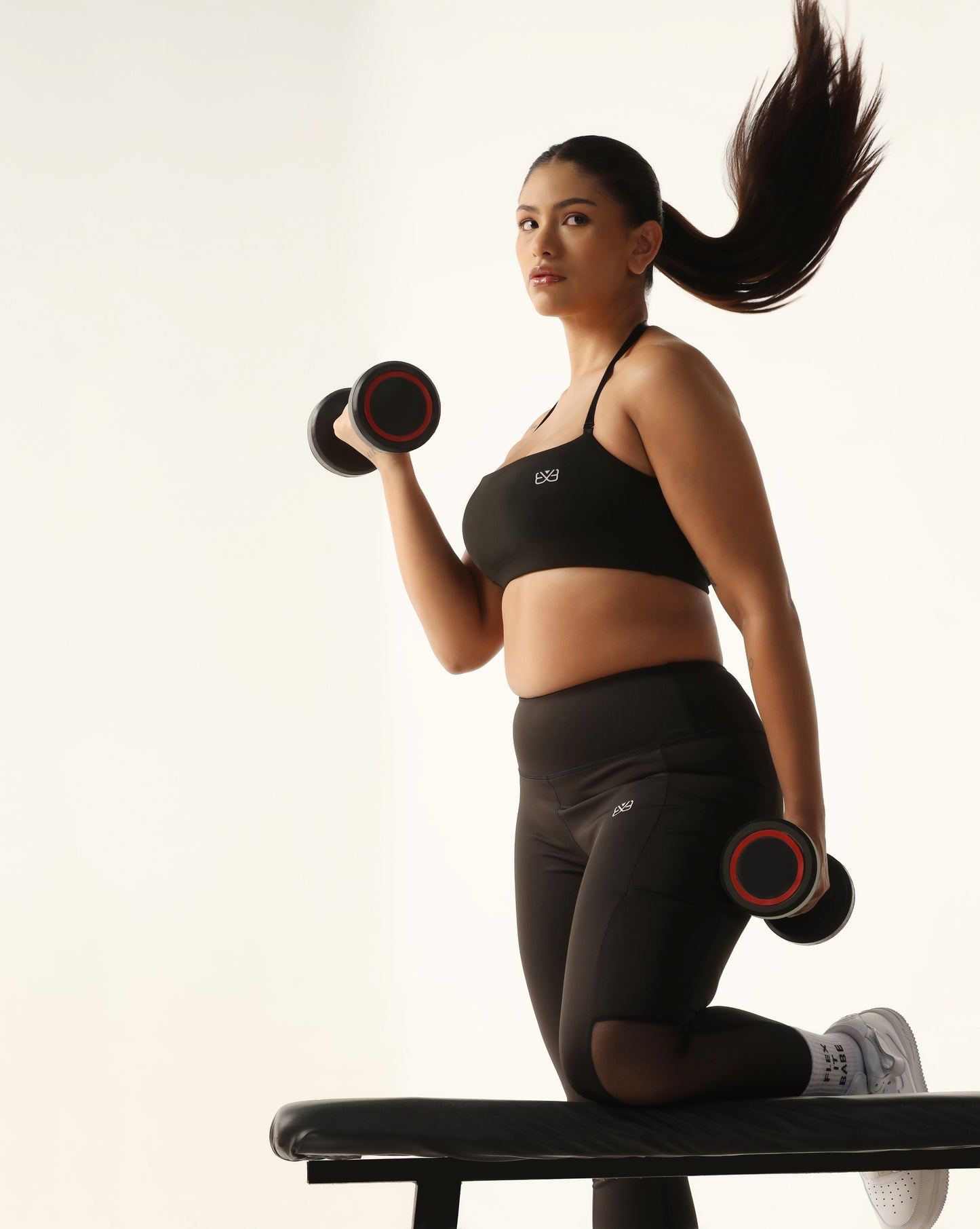 Go-To Bandeau Sports Bra - Black