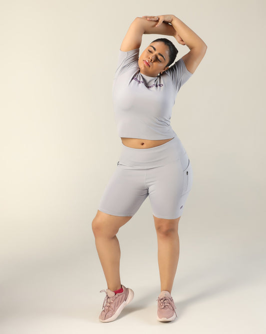 Stride Shorts - Powder Purple