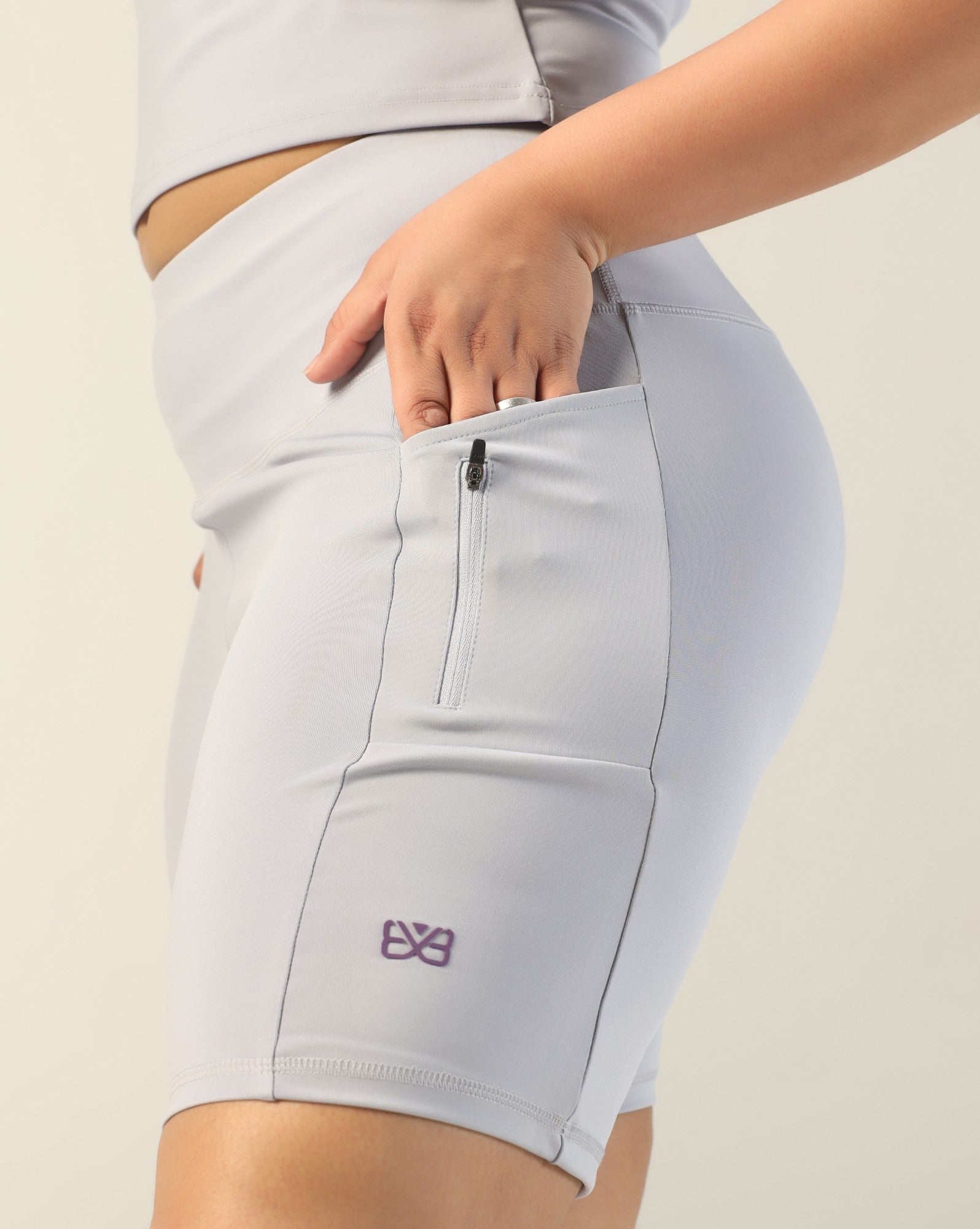 Stride Shorts - Powder Purple