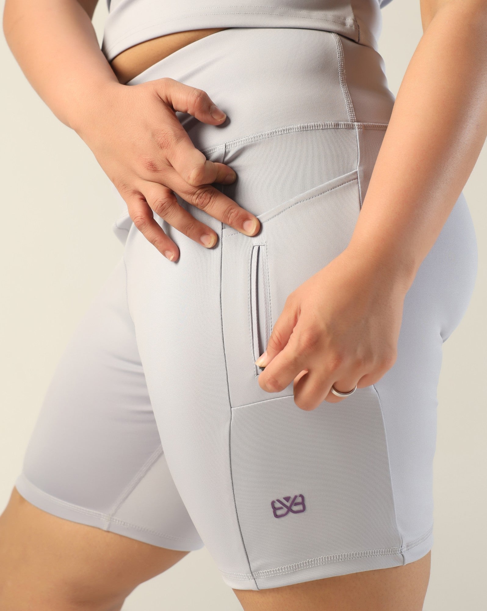 Stride Shorts - Powder Purple