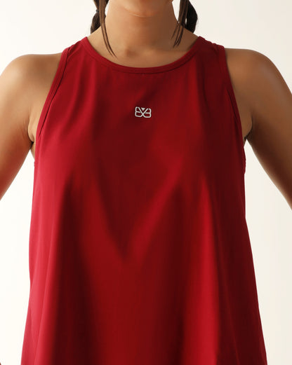 FlexTie Vest - Maroon