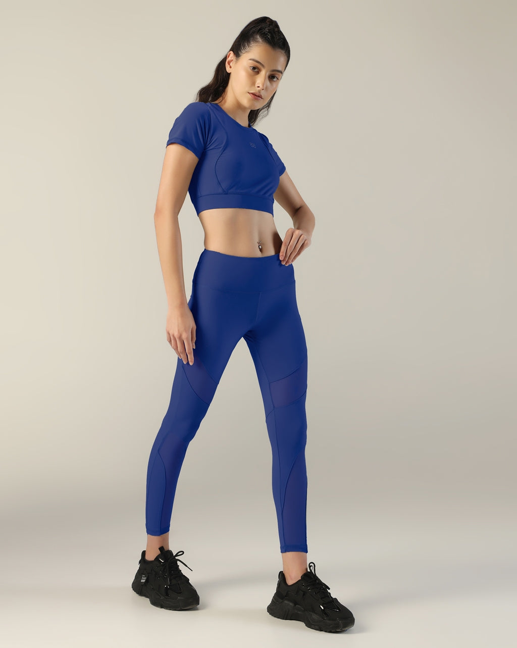 Flowmesh Leggings - Royal Blue