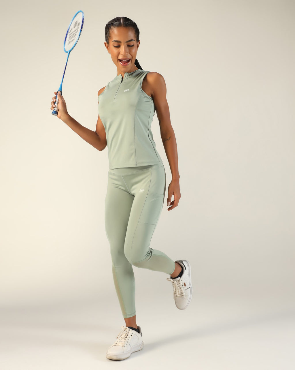 Classic Fitted Zipper Vest - Pista