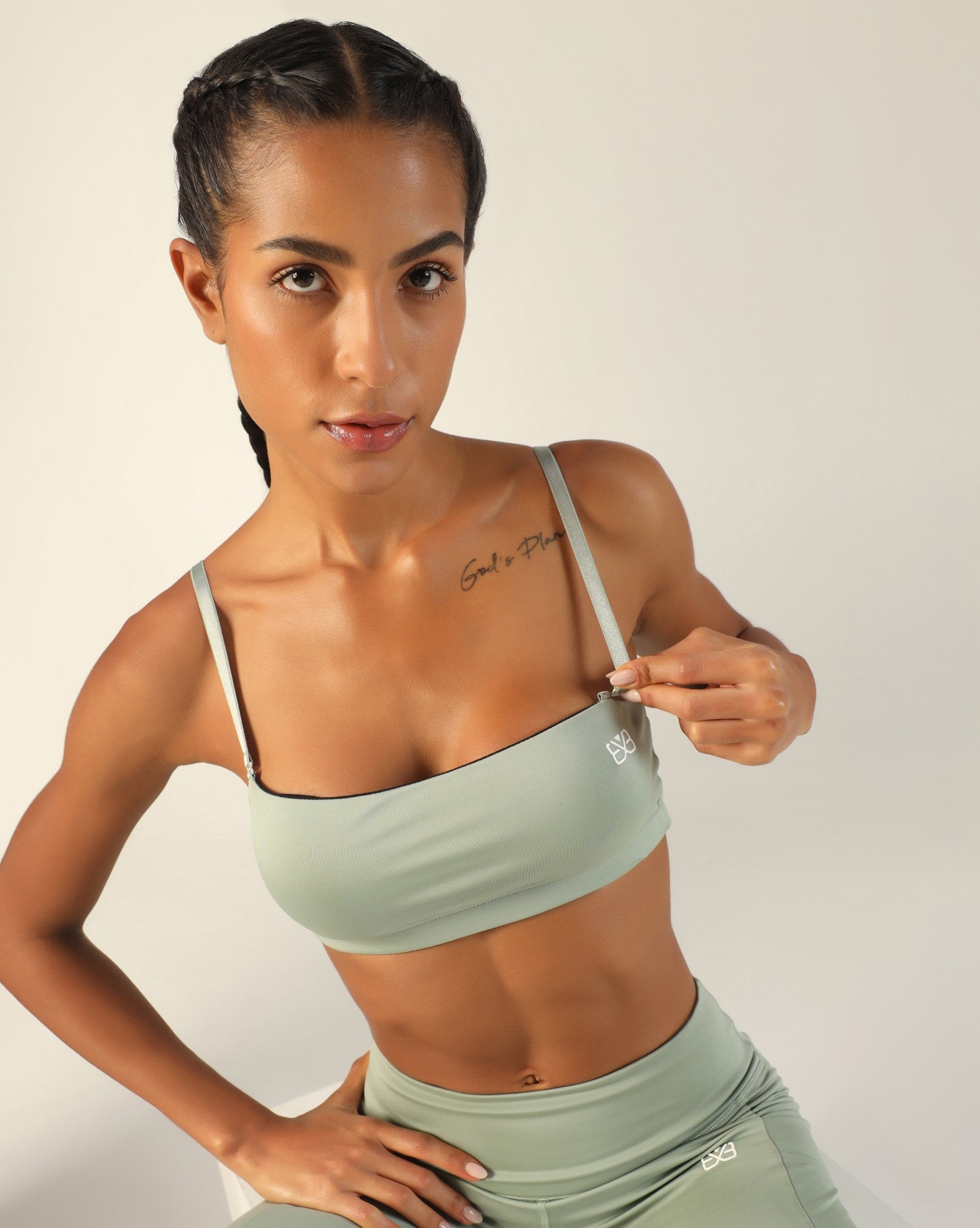 Go-To Bandeau Sports Bra - Pista
