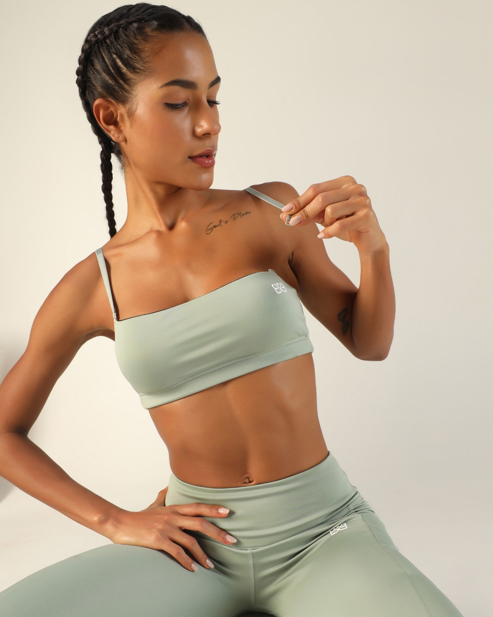 Go-To Bandeau Sports Bra - Pista