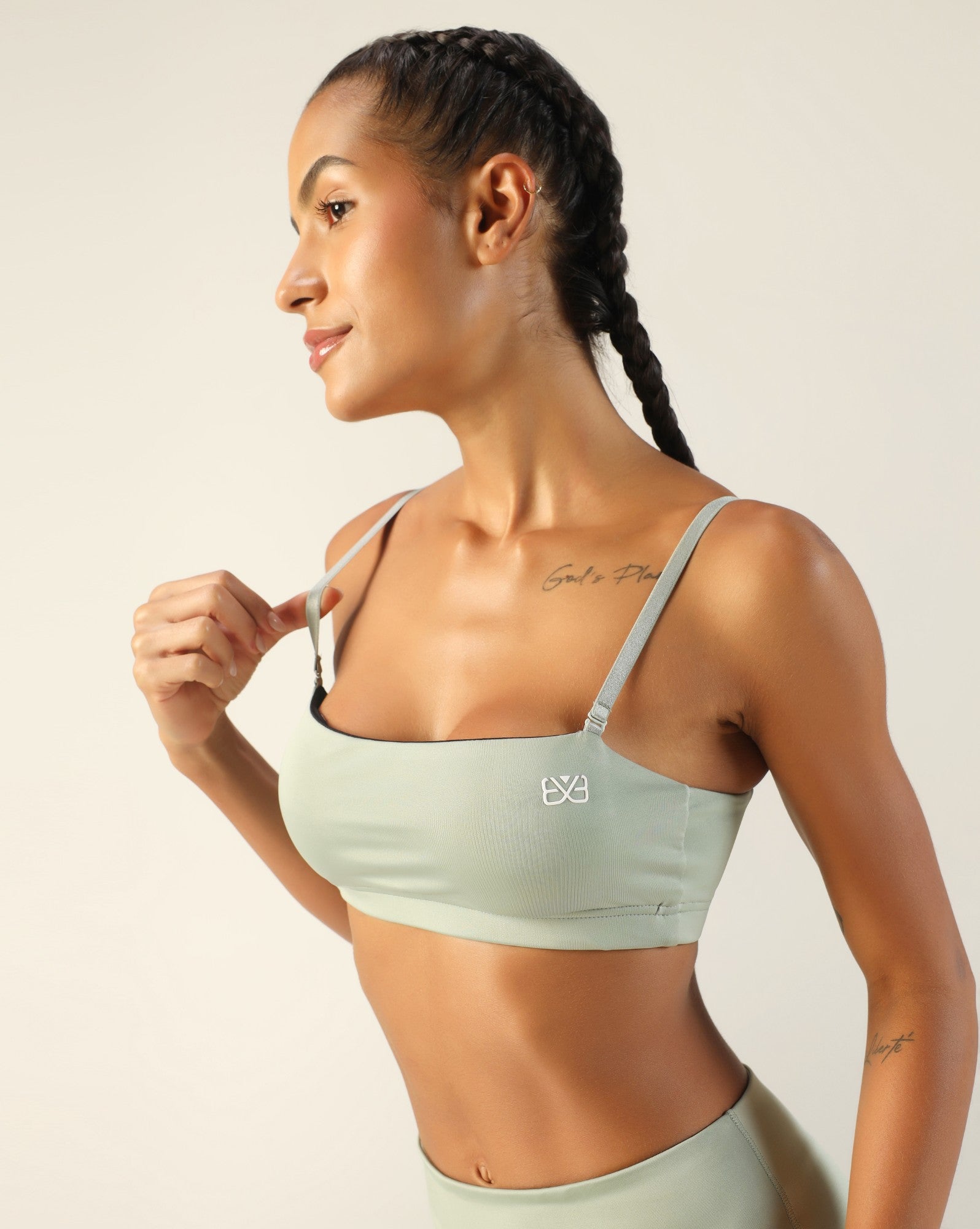 Go-To Bandeau Sports Bra - Pista