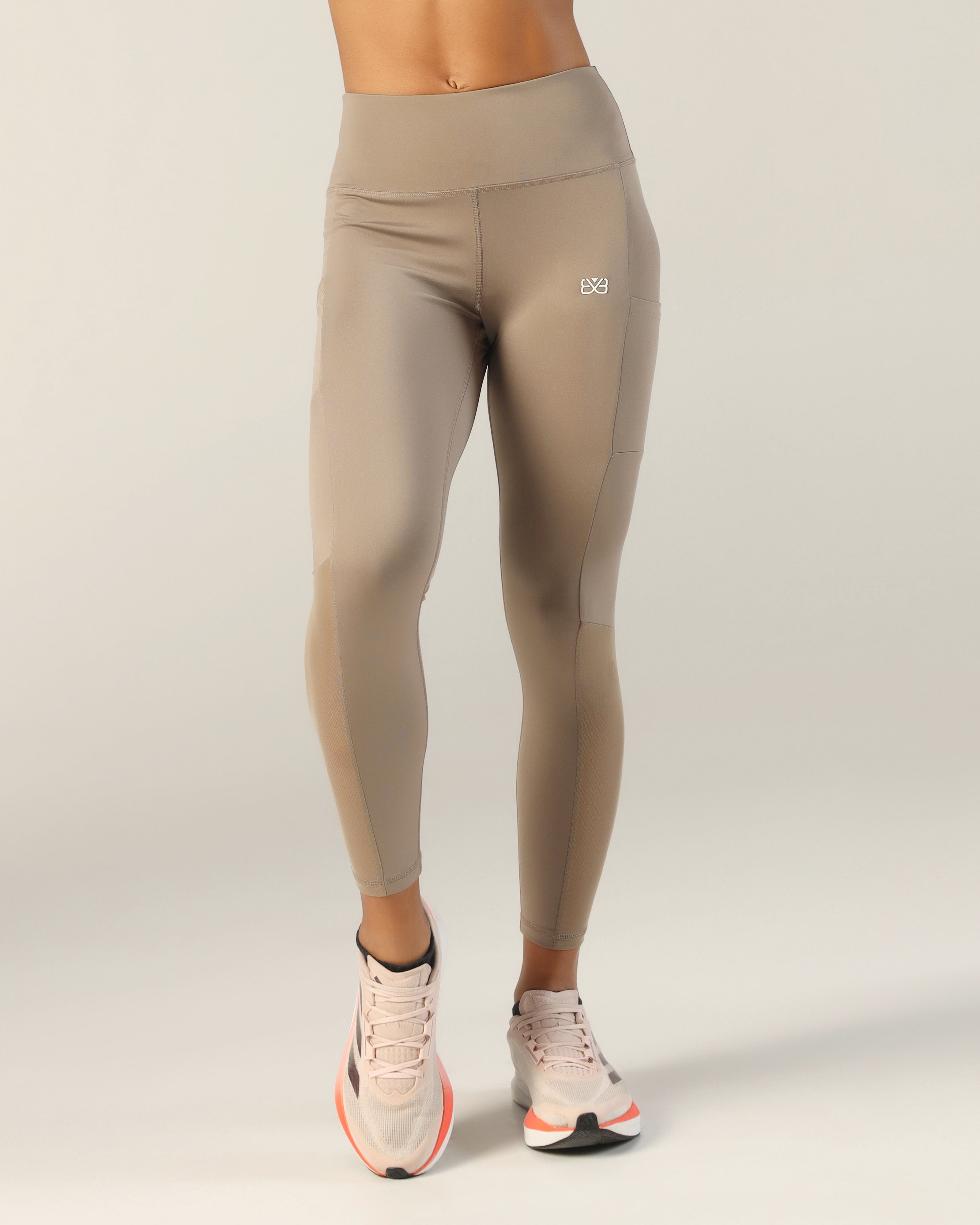 Everyday High-Rise Tights - Beige