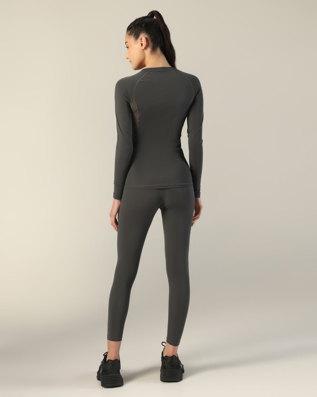 Go-To Long Sleeve Top - Dark Grey