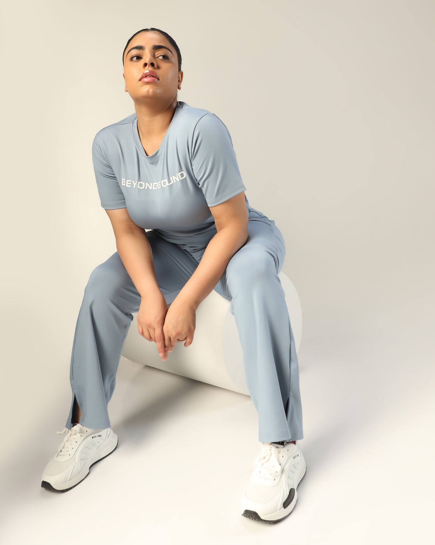 FlowTwist Leggings - Sky Blue