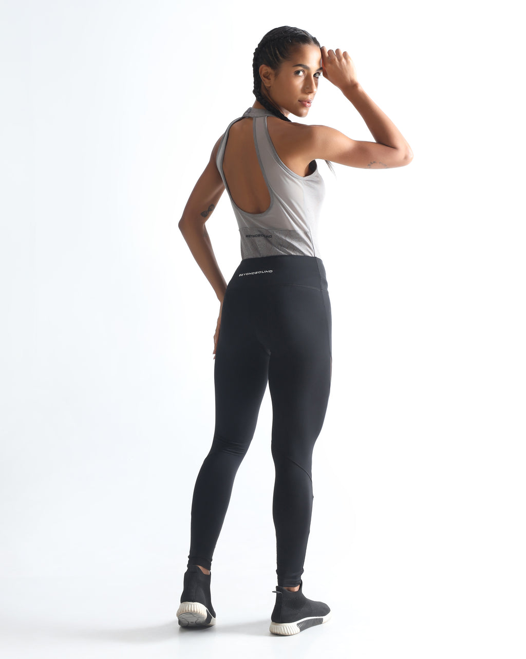 FlowMesh Leggings - Black