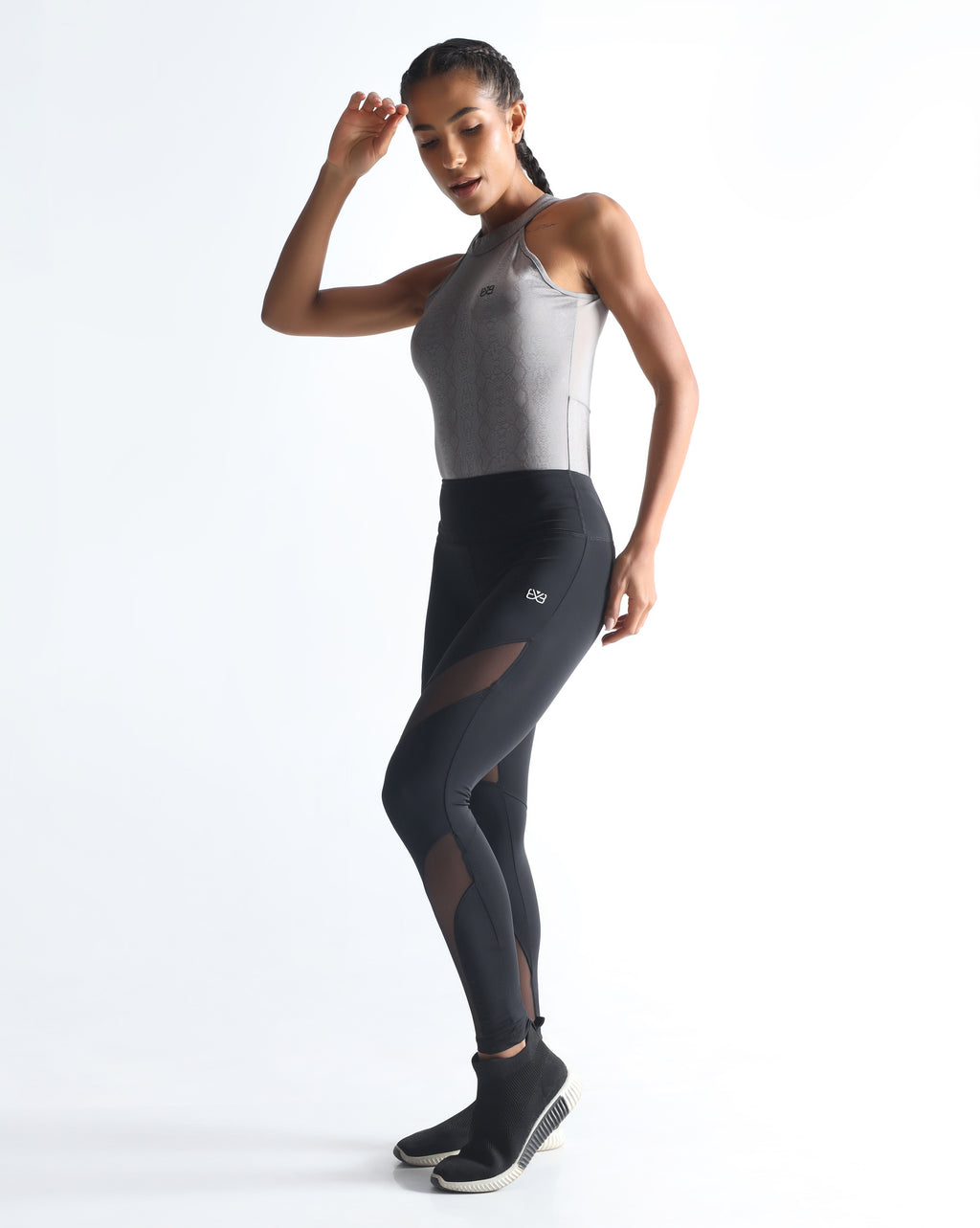 FlowMesh Leggings - Black